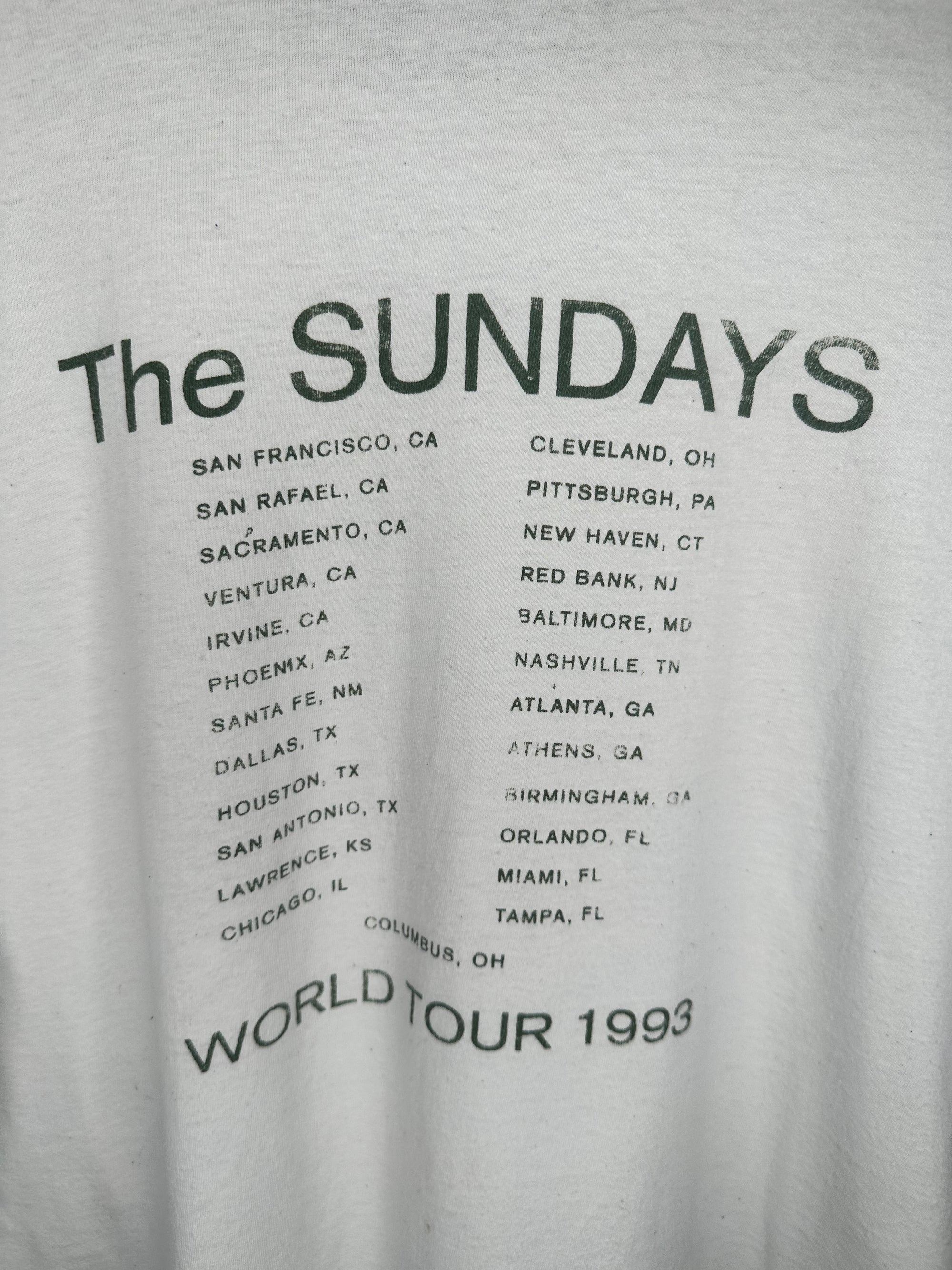 THE SUNDAYS PEAR | WORLD TOUR