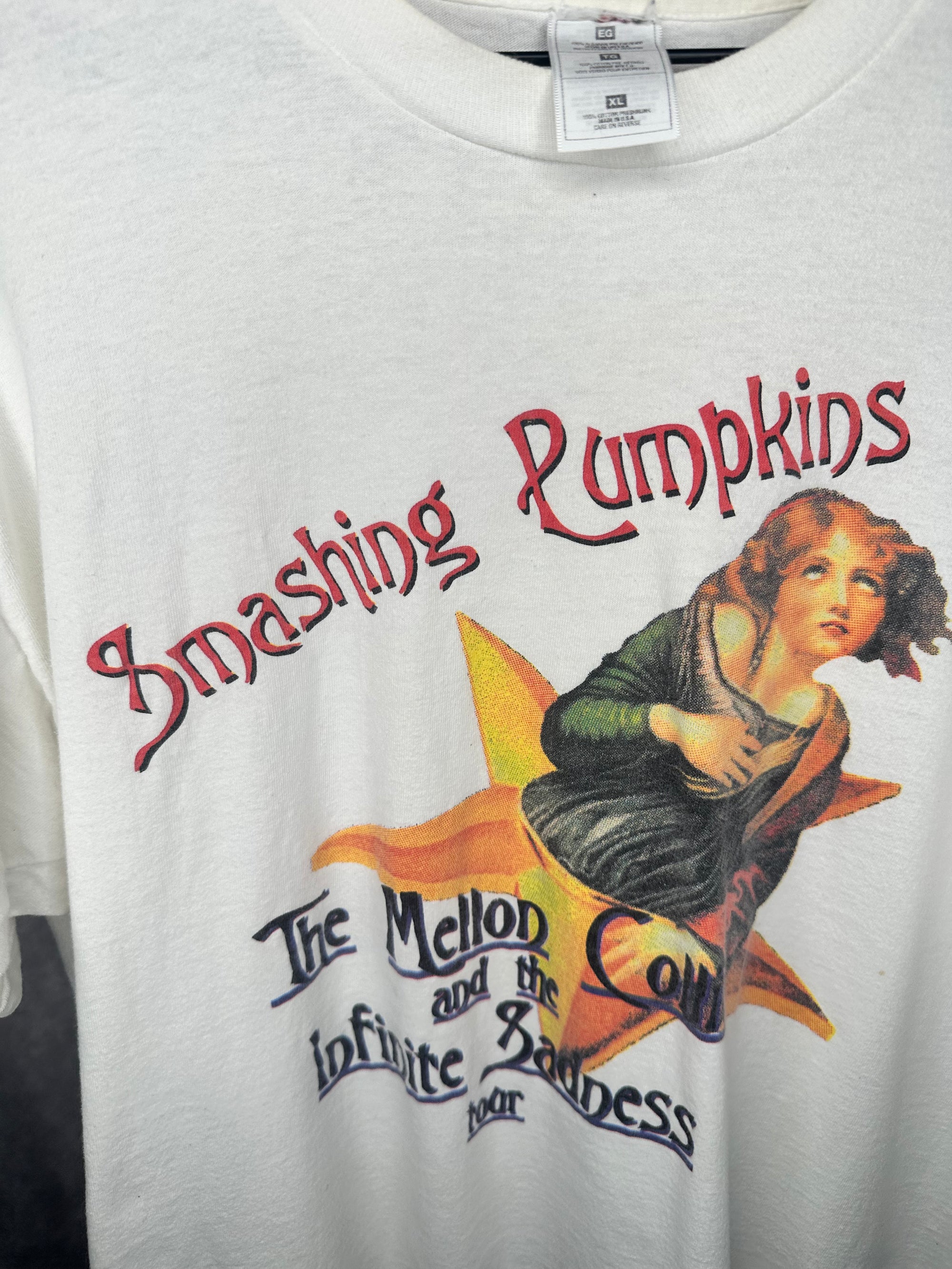 SMASHING PUMPKINS MELLON COLLIE & INFINITE SADNESS US TOUR