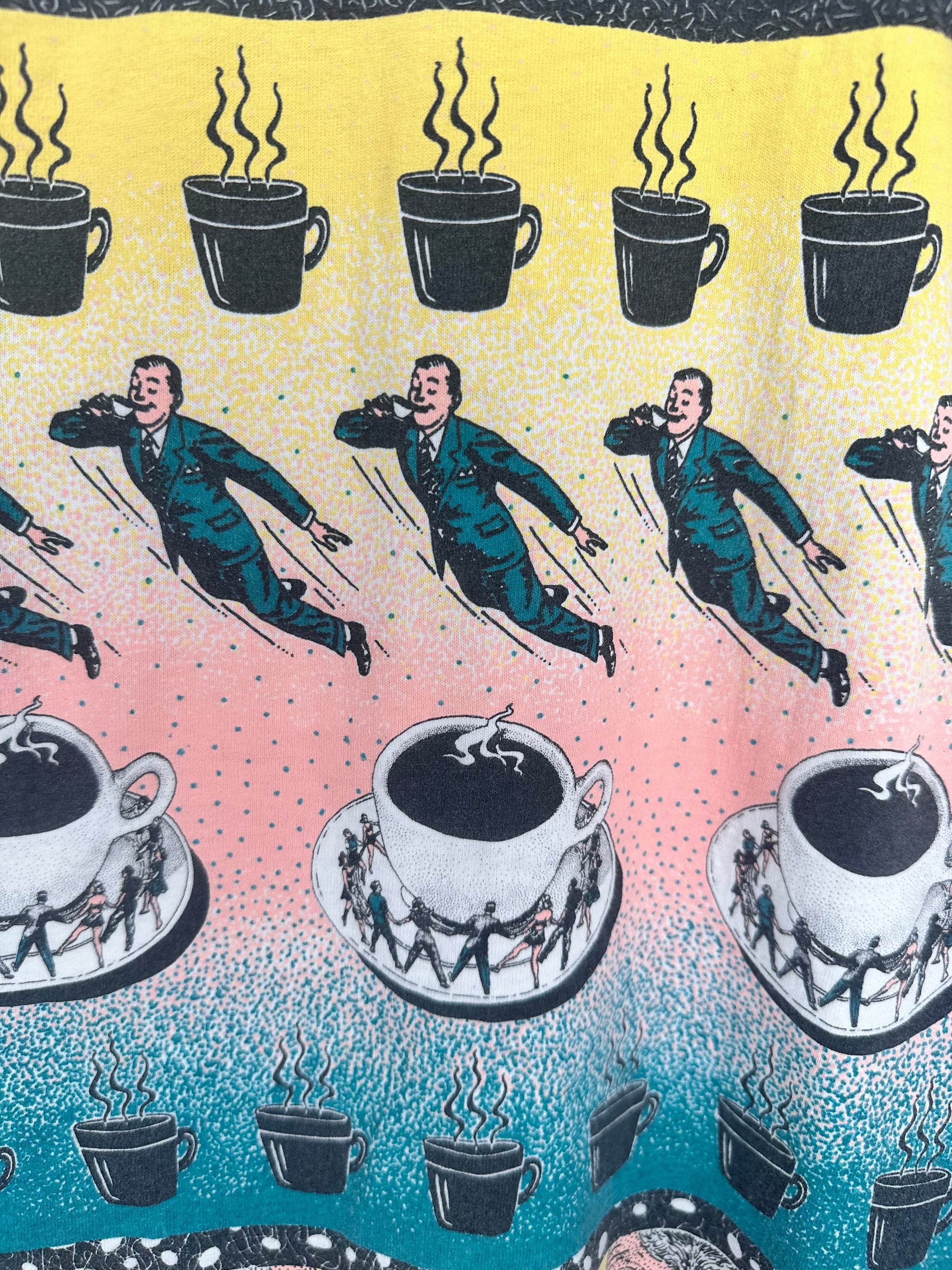 COFFEE KEN BROWN ART |  JAVA RAMA COFFEE