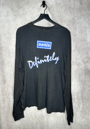 OASIS DEFINITELY MAYBE EURO LONGSLEEVE