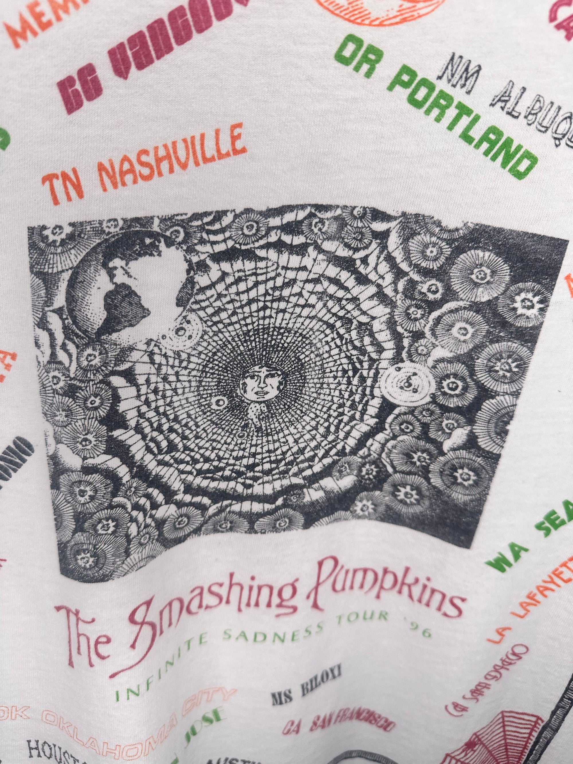 SMASHING PUMPKINS | MELLON COLLIE AND THE INFINITE SADNESS PARKING LOT BOOTLEG LONGSLEEVE