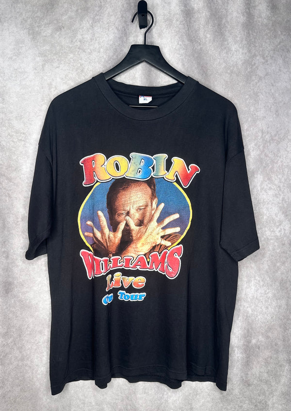 ROBIN WILLIAMS 02 LIVE COMEDY TOUR RAP TEE