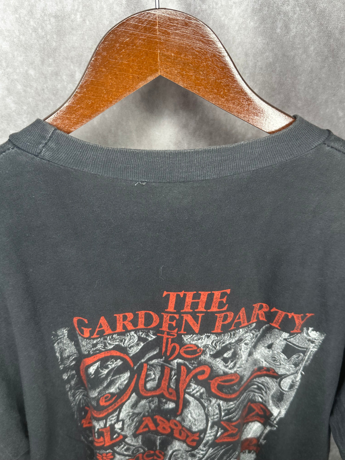 Vintage 1990 The Cure Garden Party Crystal Palace Bowl Shirt XL
