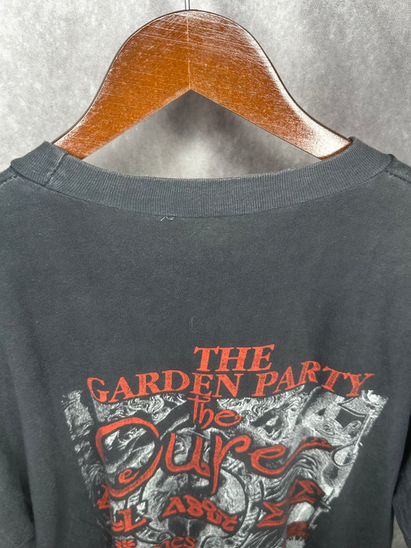 Vintage 1990 The Cure Garden Party Crystal Palace Bowl Shirt XL