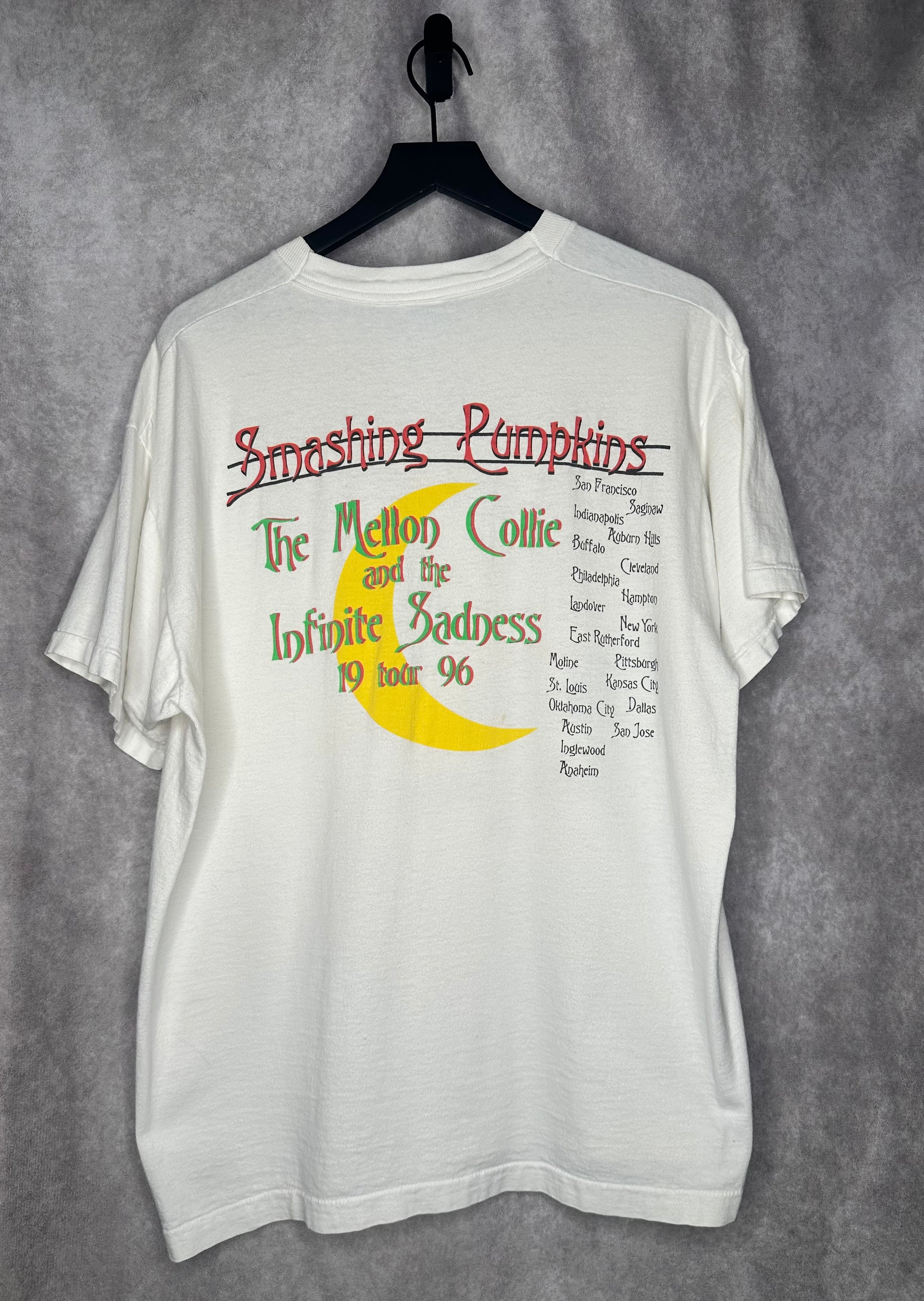 SMASHING PUMPKINS MELLON COLLIE & INFINITE SADNESS US TOUR