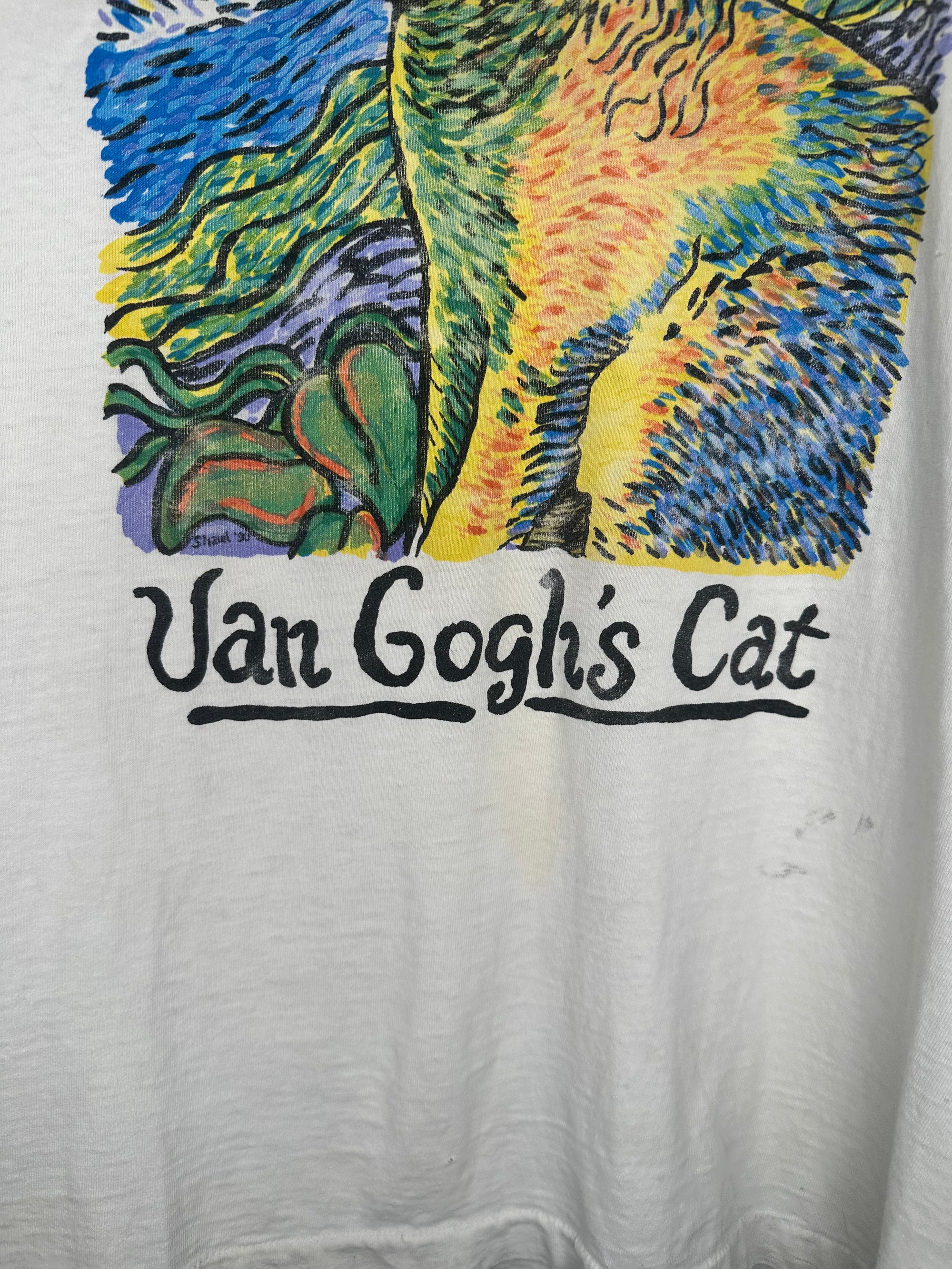 VAN GOGH'S CAT ART