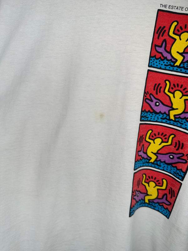 KEITH HARING POP ART DOPLHIN