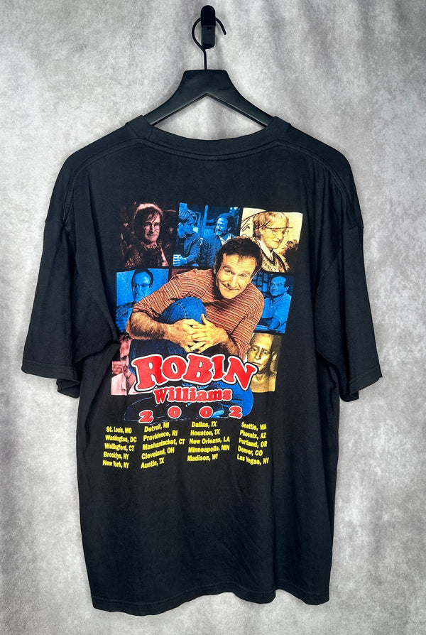 ROBIN WILLIAMS 02 LIVE COMEDY TOUR RAP TEE