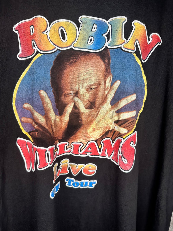 ROBIN WILLIAMS 02 LIVE COMEDY TOUR RAP TEE