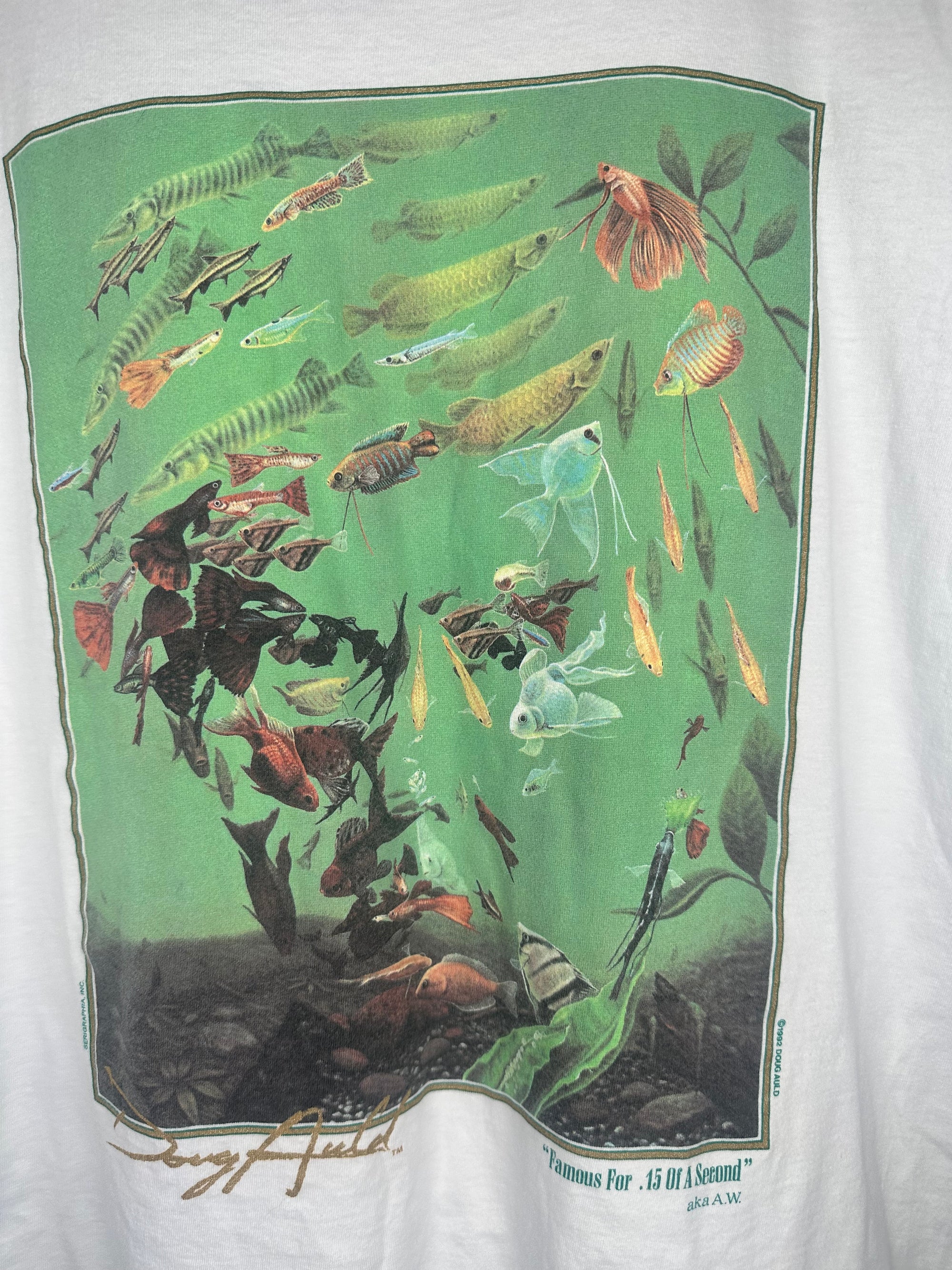ANDY WARHOL FISH PORTRAIT | FAMOUS FOR .15 SECONDS