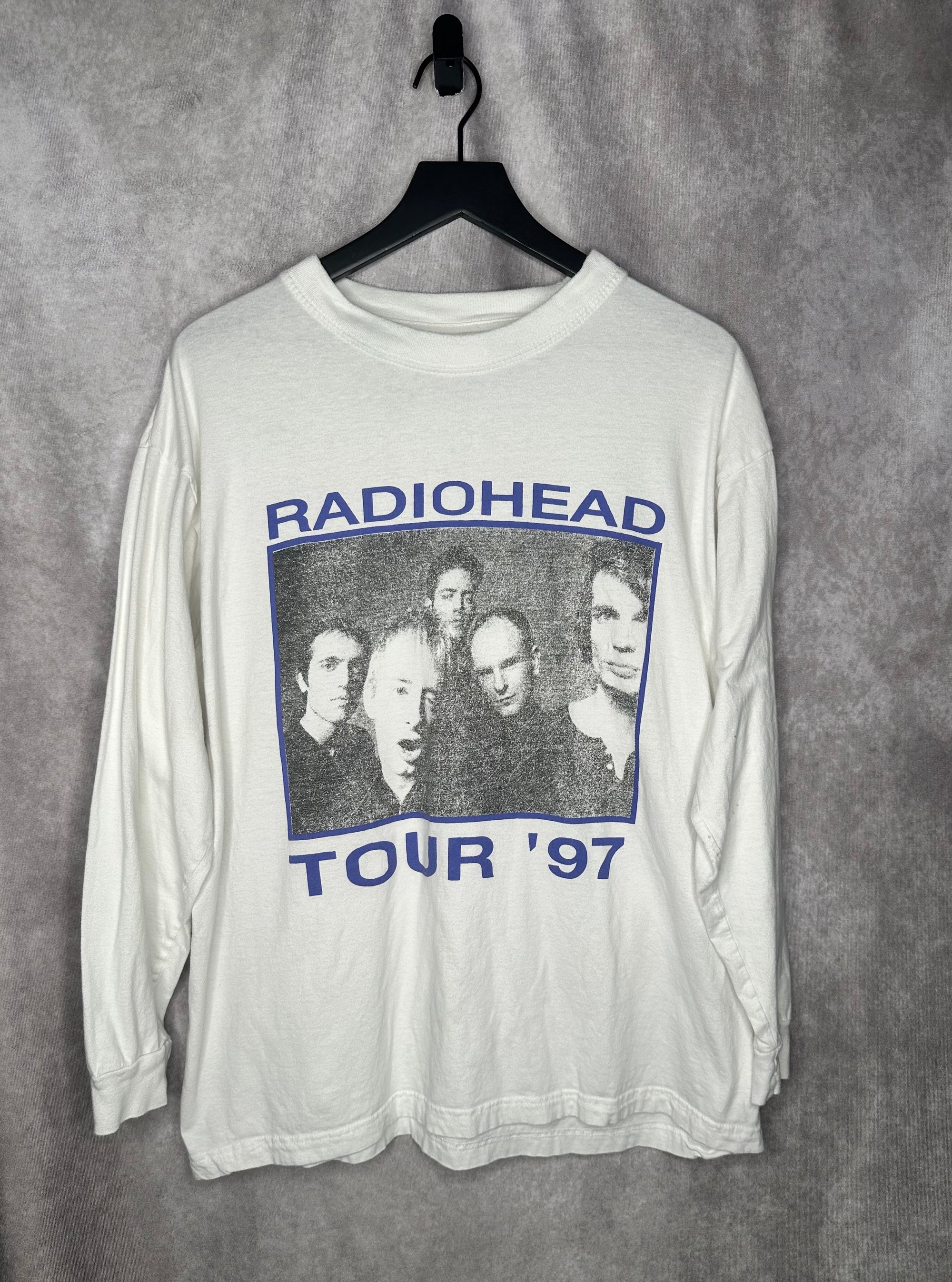 RADIOHEAD THE LONGEST DAY LONGSLEEVE | MASSIVE ATTACK TEENAGE FANCLUB