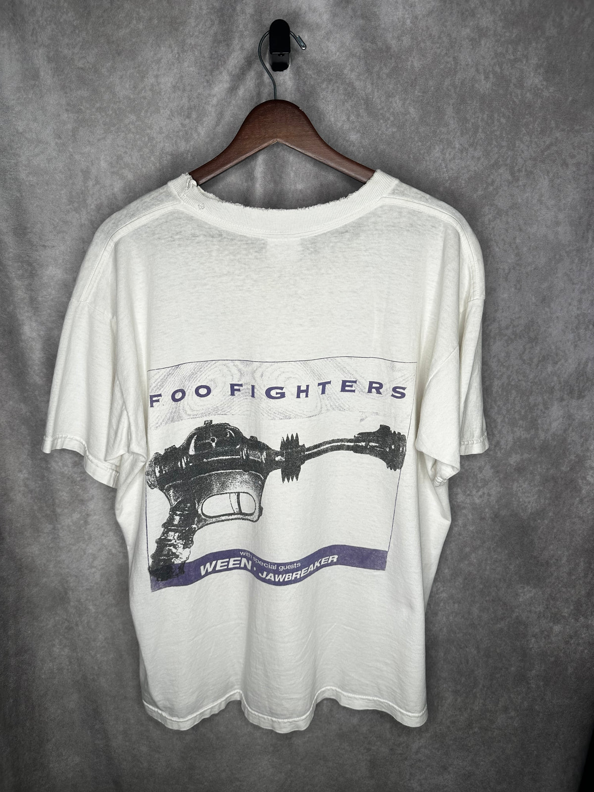 Vintage 1995 Foo Fighters Ween Jawbreaker Tour Shirt XL