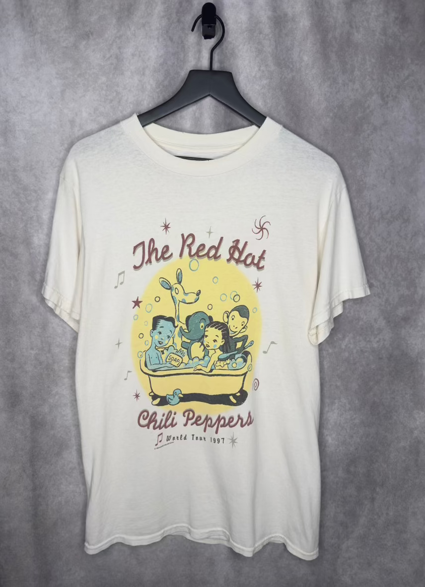 RED HOT CHILI PEPPERS ONE HOT MINUTE BATHTUB | WORLD TOUR RARE BACK
