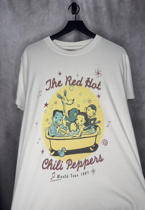 RED HOT CHILI PEPPERS ONE HOT MINUTE BATHTUB | WORLD TOUR RARE BACK