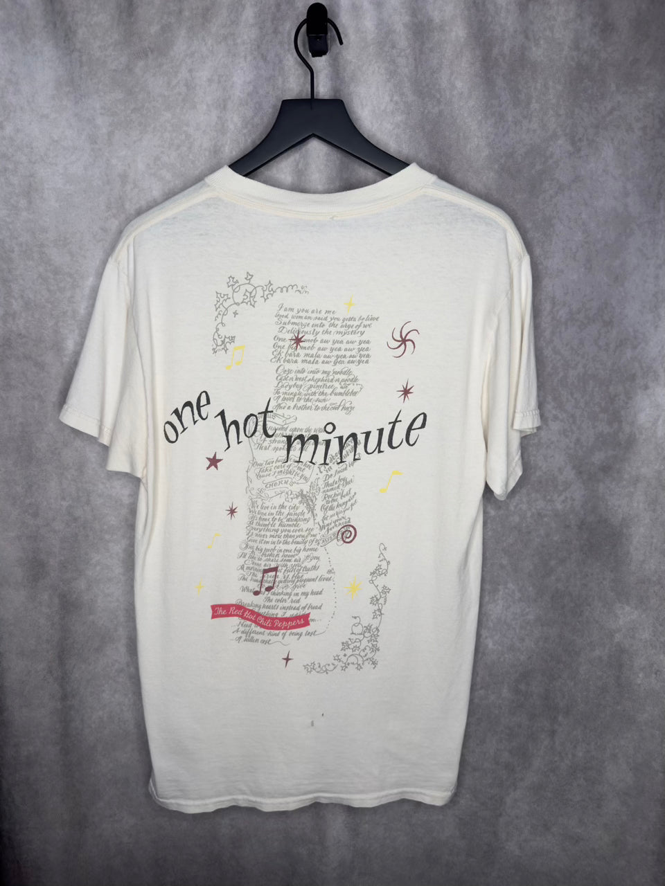 RED HOT CHILI PEPPERS ONE HOT MINUTE BATHTUB | WORLD TOUR RARE BACK